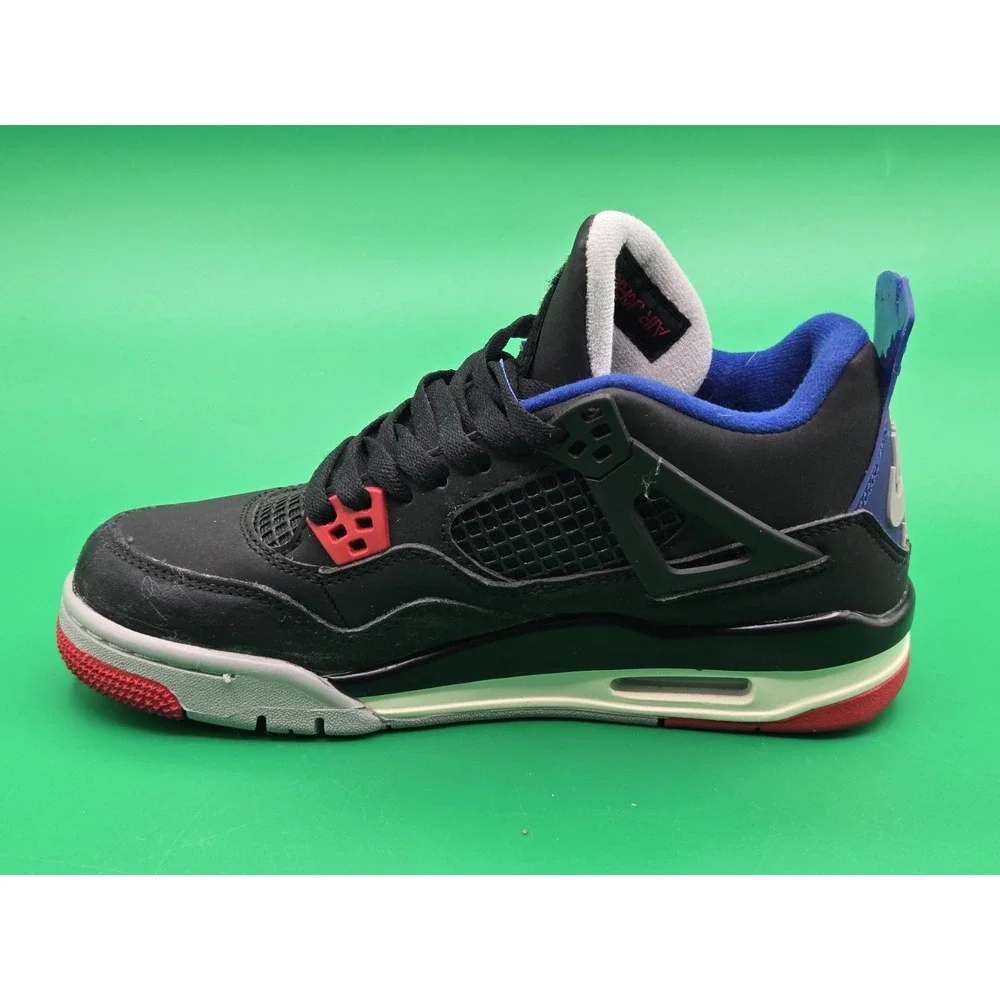 Jordan 4 Retro Rare Air (White Lettering) Men's FV5029-003 Size 6.5 Blue Black